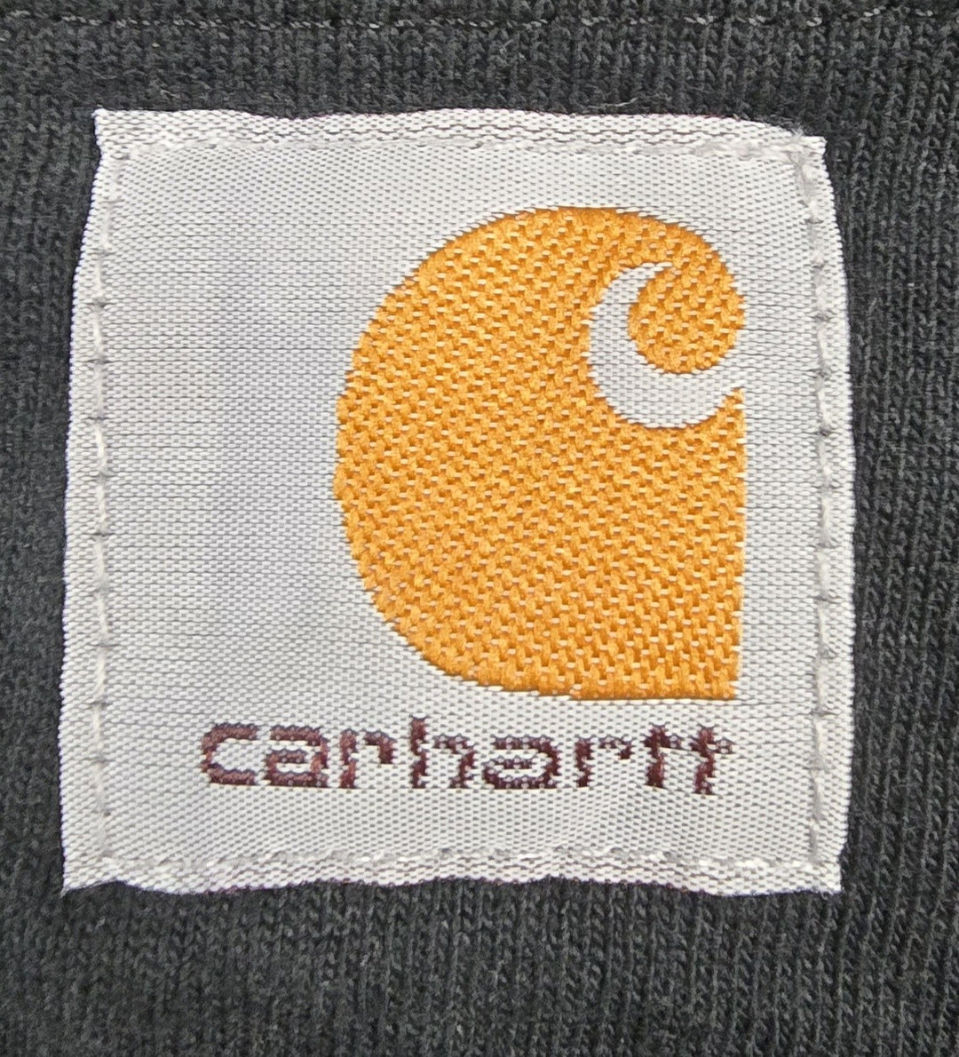 Carhartt Shirt Men’s K87 2XL Washed Black Logo Original Fit Short Sleeve Pocket