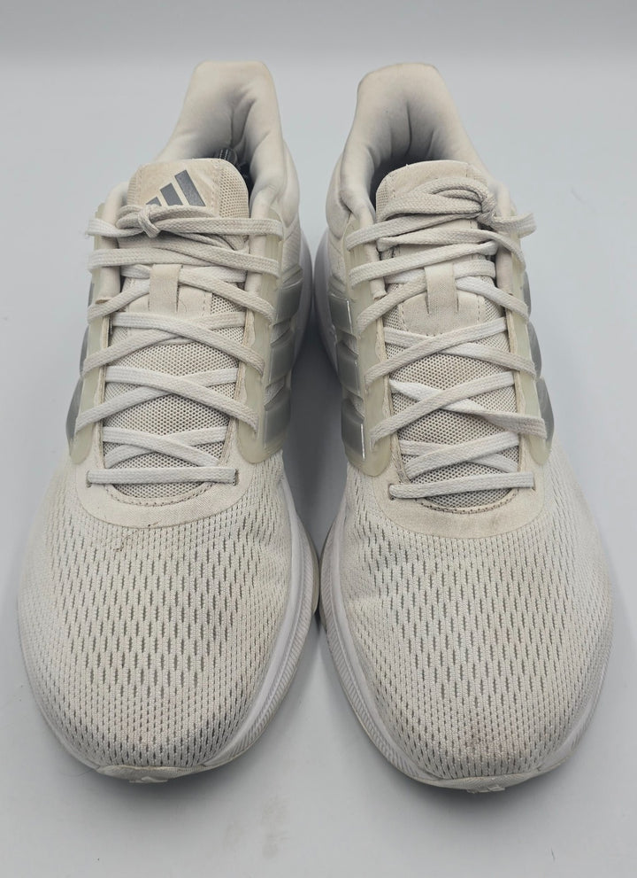 Adidas Ultrabounce HP5772 Mens 10.5 Running Shoes White Gray Textile Sneaker