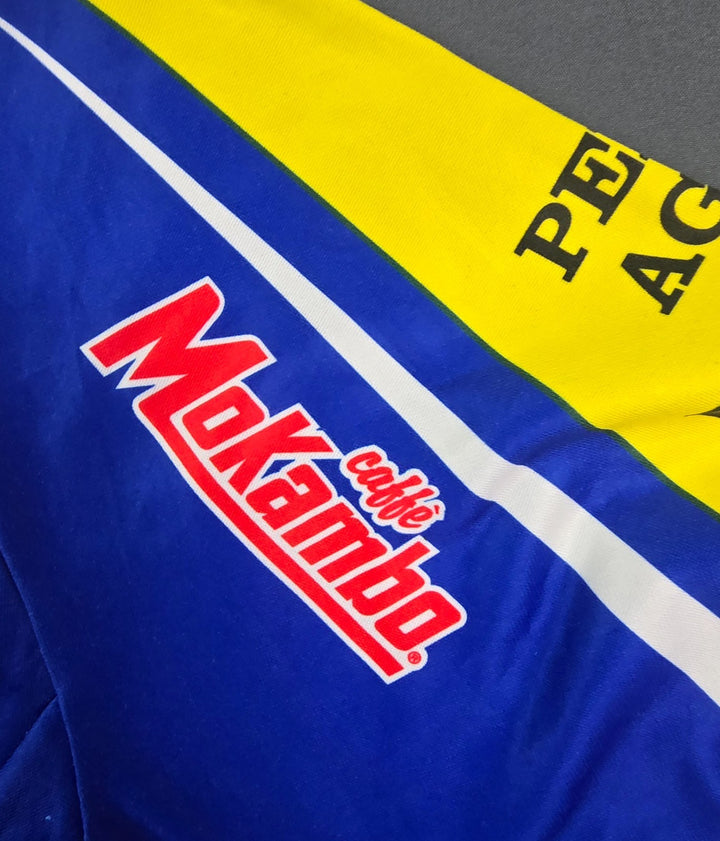 Biemme Cantina Tollo Alexia Alluminio Professional Cycling Jersey Mens 6 Blue