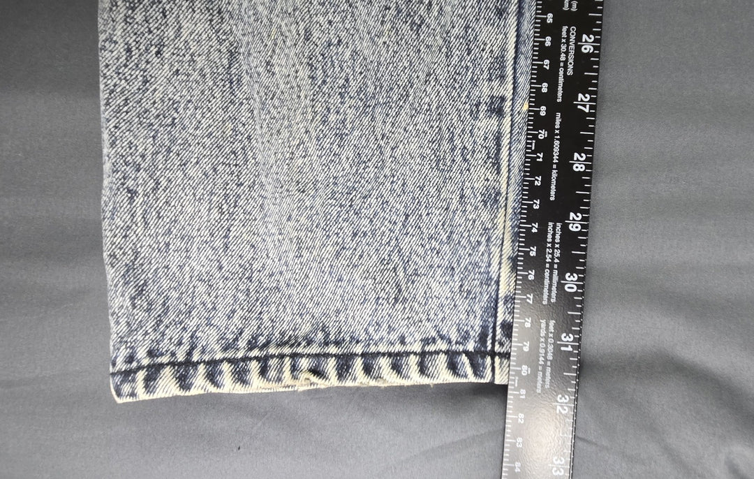 Paco Premium Jeans Mens 34x32 Blue Denim Light Wash Relaxed Straight Fit Leg