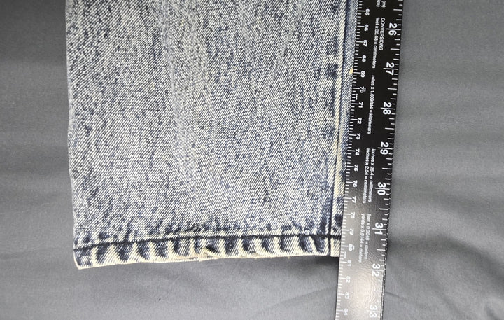 Paco Premium Jeans Mens 34x32 Blue Denim Light Wash Relaxed Straight Fit Leg