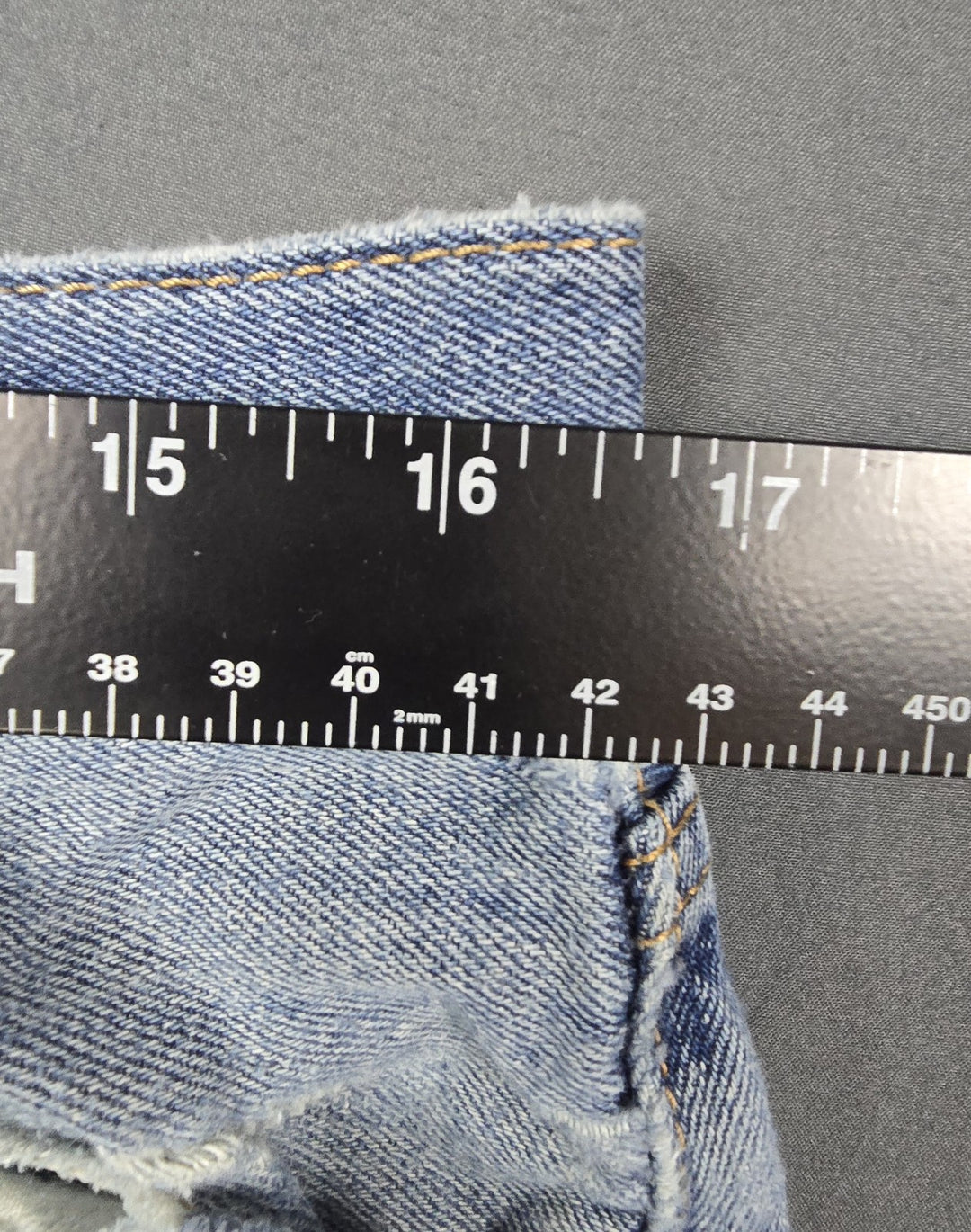 Levis 505 Jeans Mens 34x34 Light Wash Regular Fit Straight Leg Modern