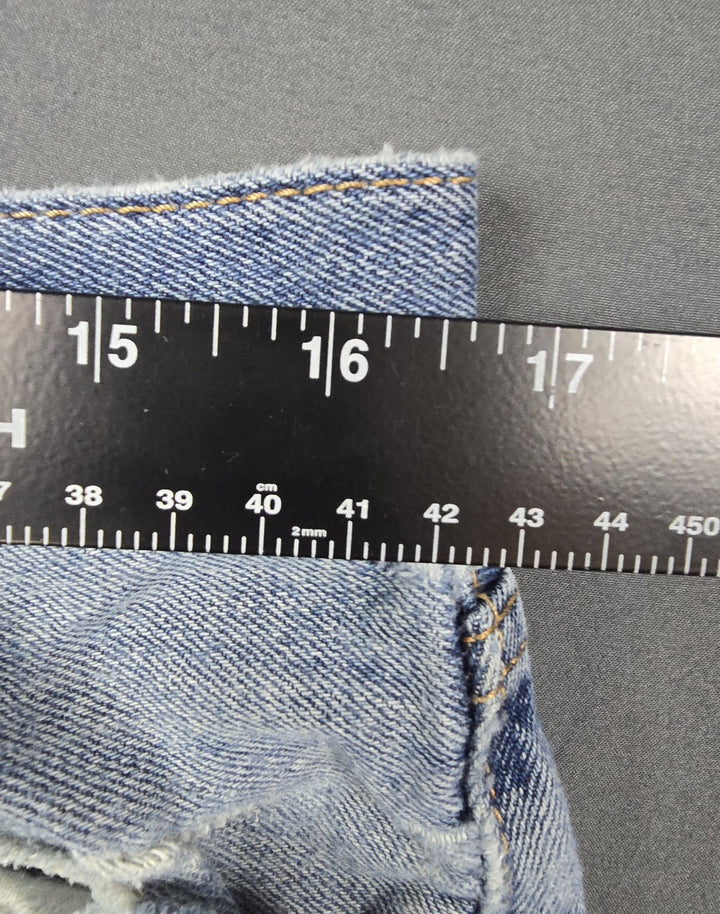 Levis 505 Jeans Mens 34x34 Light Wash Regular Fit Straight Leg Modern