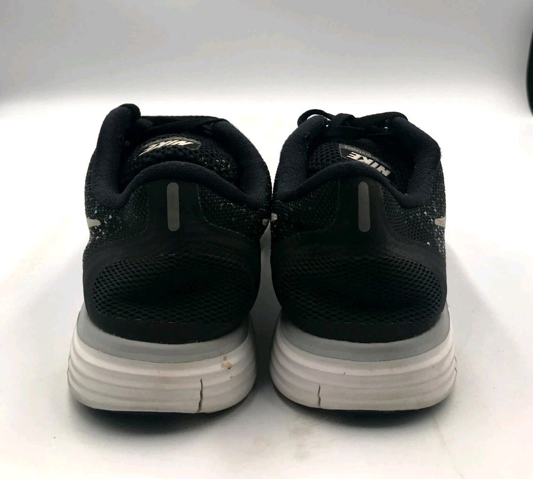 Nike Free RN Distance 827116-010 Womens 5 Running Shoes Black White Sneaker