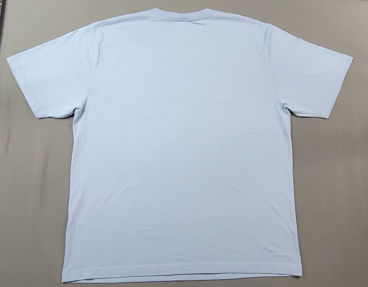 Carhartt Shirt Men’s K87 Large Washed Blue Logo Loose Fit Short Sleeve Pocket